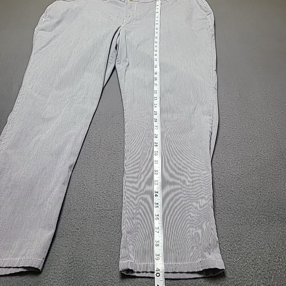 Tommy Hilfiger Womens Chino Pants 20 Striped Multicolor - Picture 3 of 16